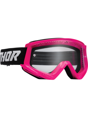 Очила Thor Combat Racer Goggles Flo Pink/Black
